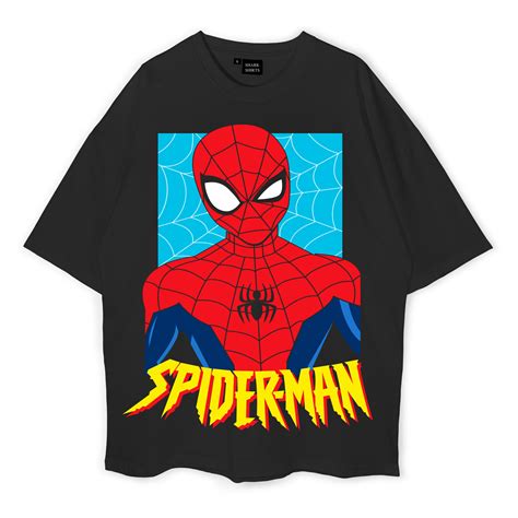 spider man oversized t shirt